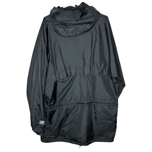 Helly Hansen Packable Hooded Windbreaker Jacket Black XL - Picture 2 of 7